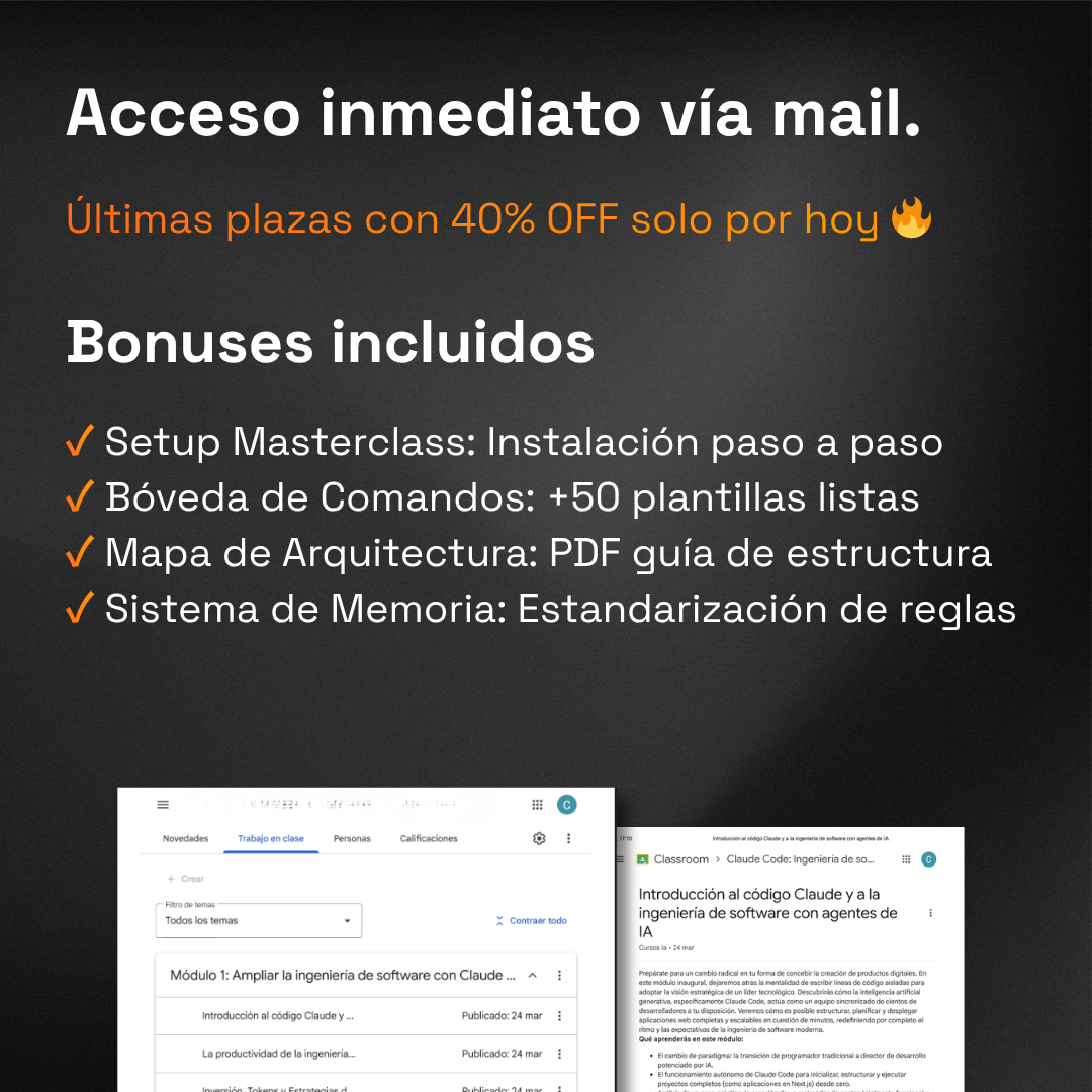 Curso de Automatización de Procesos con IA para Empresas y Emprendedores