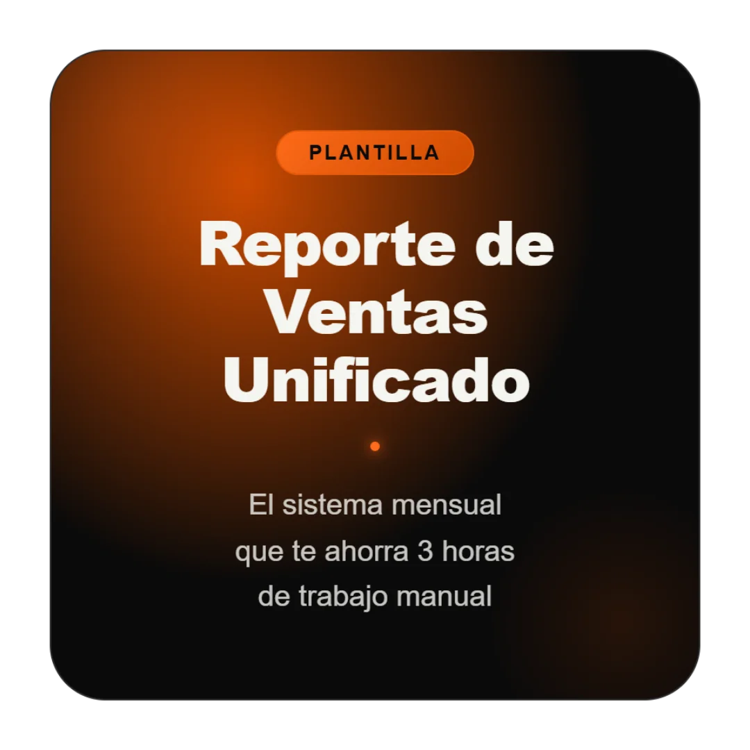 Plantilla: Reporte de Ventas Unificado