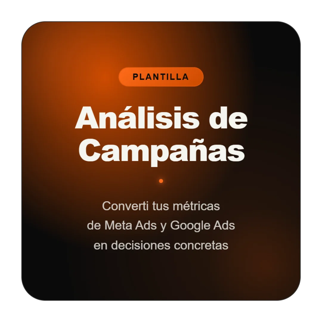 Plantilla: Análisis de Campañas