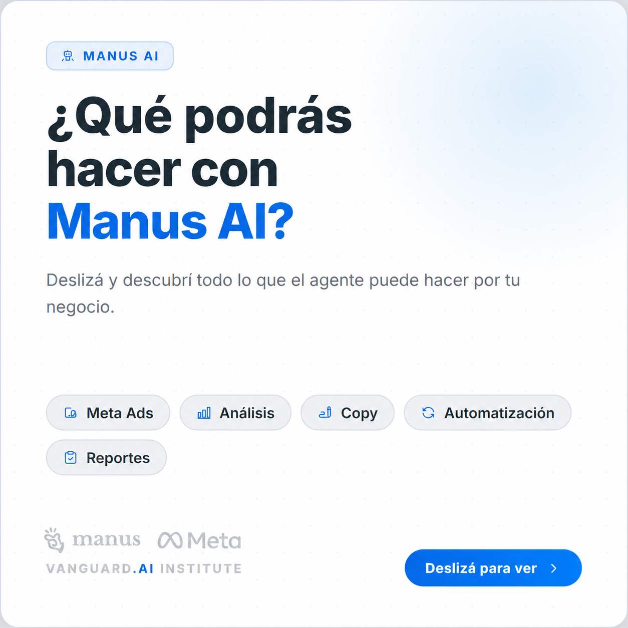 Dominá Manus AI y automatizá todo tu marketing con IA